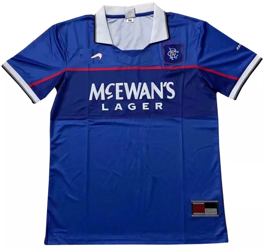 Camisa I Rangers FC 1997 1999 Retro Home
